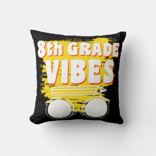 Almofada Camiseta Vibes de Volta à Escola 8ª Série Primeiro