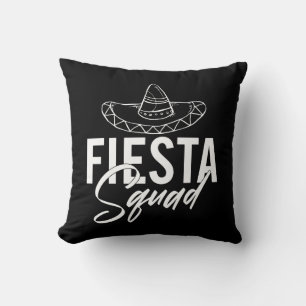 Almofada Camisetas de Despedida de Solteira Fiesta Squad, 2