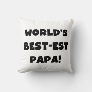 Almofada Camisetas e presentes de Papa mais aptos do mundo