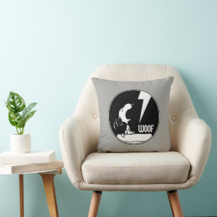 Almofada Camisetas Rock Snoopy Howling
