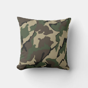 Almofada Camo, travesseiro decorativo