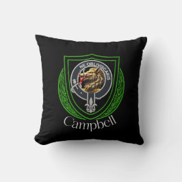 Almofada Campbell Scottish Clan Crest