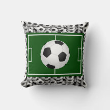 Campo De Futebol E Bolas