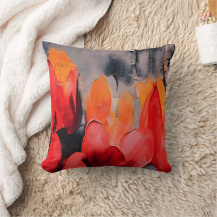 Almofada Campo de Tulipas – Intensidade Floral Abstrata