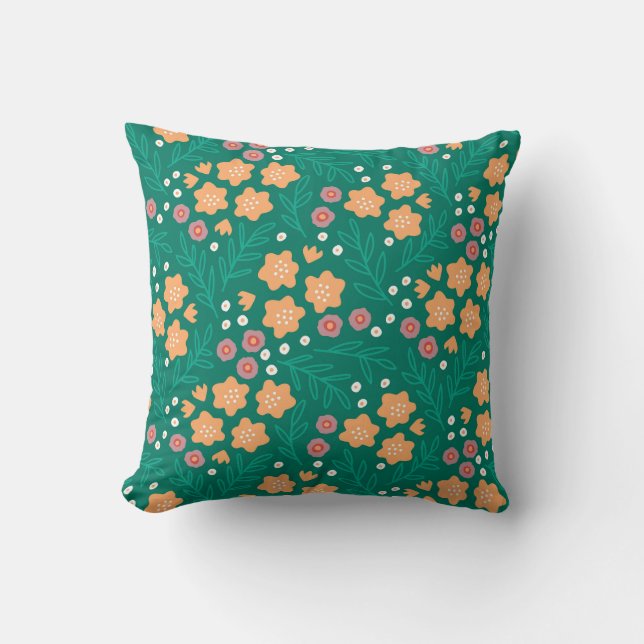 Almofada Campo Floral Whimsical (Frente)