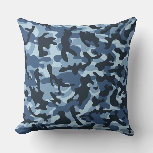 Almofada Camuflagem Azul (Frente)