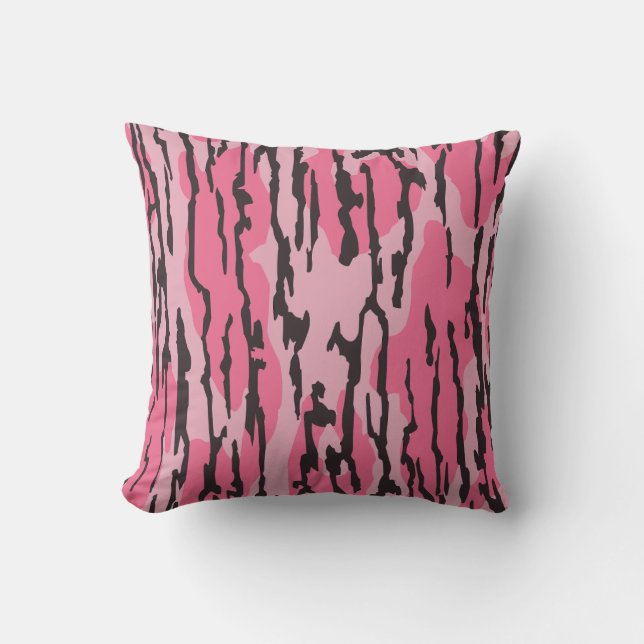 Almofada Camuflagem Bottom Lands Rosa para Mulheres e Menin (Frente)