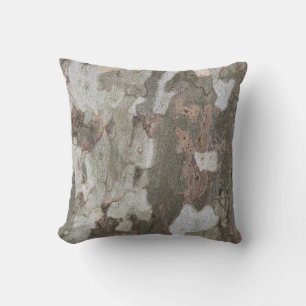 Almofada Camuflagem de árvore planificada parece padrão do 