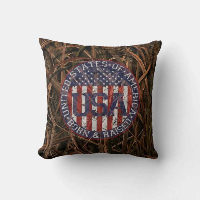 Almofada Camuflagem EUA (Frente)