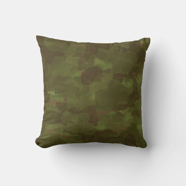 Almofada Camuflagem Militar Florestal (Frente)