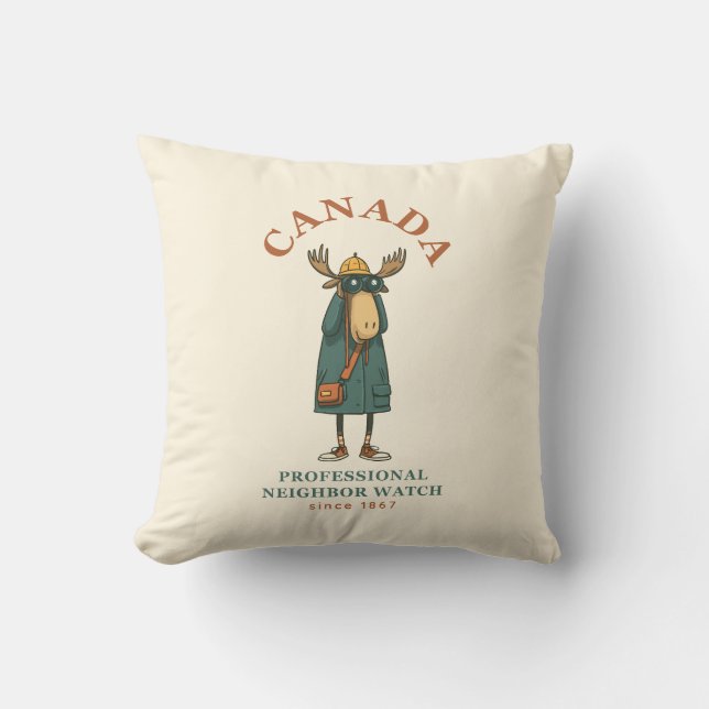 Almofada Canada Moose Vizinho Watch (Frente)