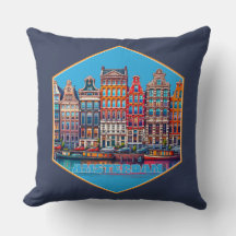 Canal Amsterdam Países Baixos Europa