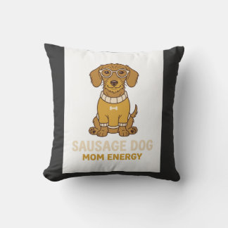 Almofada Caneca de Café Energia de Mãe de Cachorro Salsicha