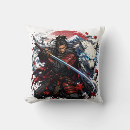 Almofada Caneca Samurai e Lobo Branco | Fantasia do Guerrei