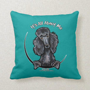 Almofada Caniche padrão preta IAAM