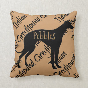 Almofada Canina de galinha italiana Silhouette