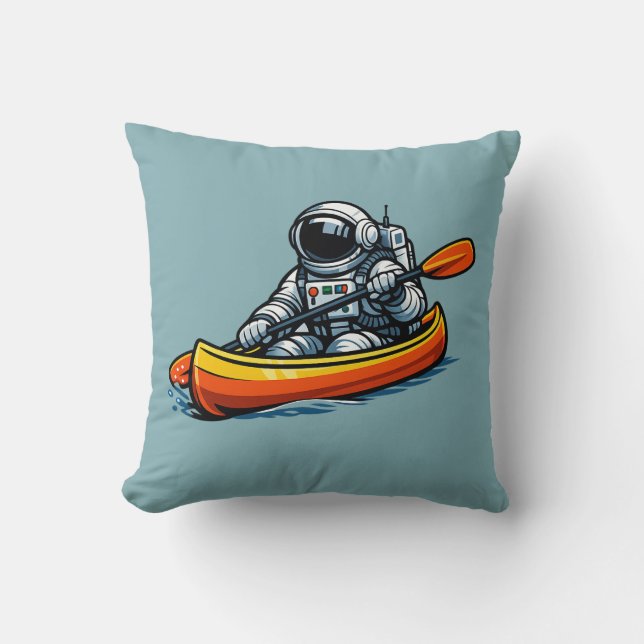 Almofada Canoagem de Astronauta (Frente)