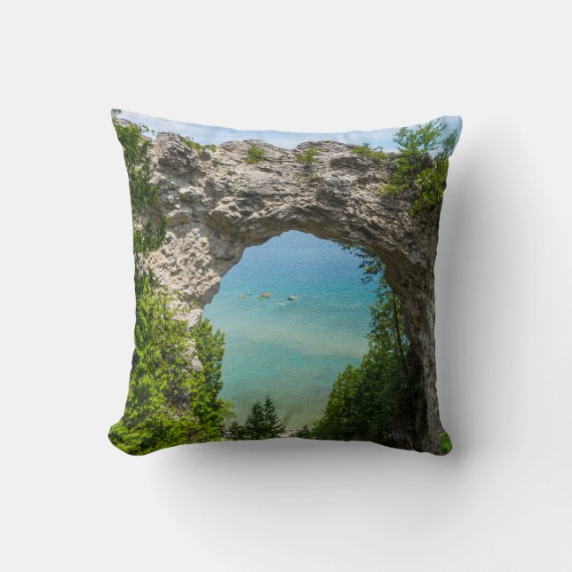 Almofada Canoagem Em Arch Rock (Frente)