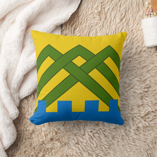 Almofada Cantão de Wyldewode Populace Crachá (Cobertor)