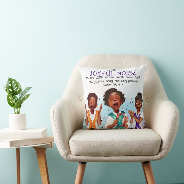 Almofada Cantores da Escritura Afro-Americanos (Cadeira)