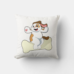 Almofada Cão com Osso