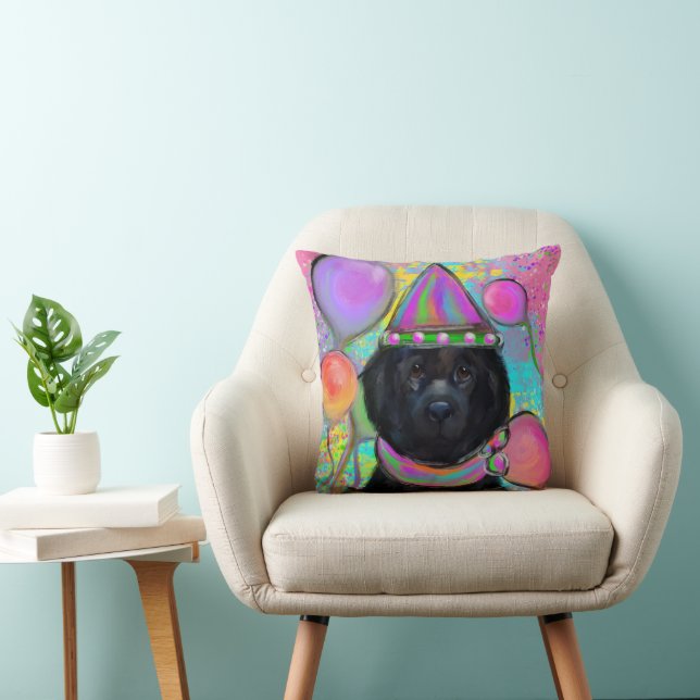 Almofada Cão da Terra Nova (Cadeira)