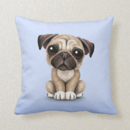 Almofada Cão de filhote de cachorro bonito do Pug do bebê