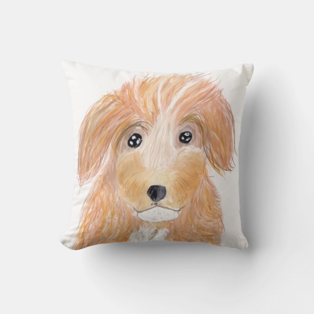 Almofada Cão fofo (Frente)