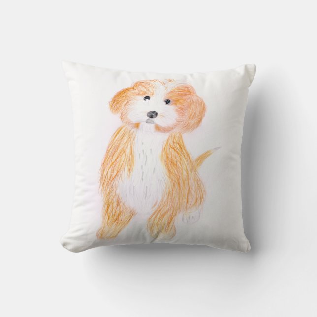 Almofada Cão fofo (Frente)