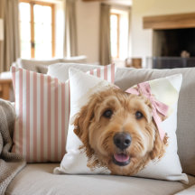 Capa de Almofão Personalizada com Foto de Cachorro