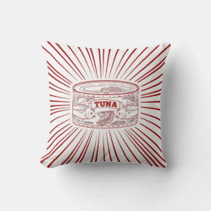 Almofada Capa de atum retro design