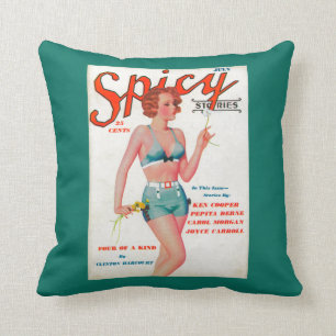 Almofada Capa de revista picante