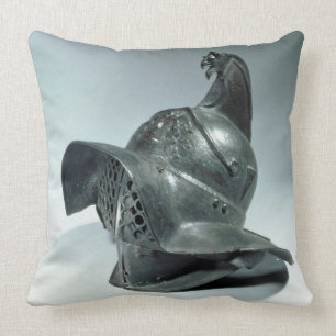 Almofada Capacete de bronze do gladiador de Thracian,