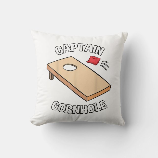 Almofada Capitão Cornhole Baggo Dummy Conselhos Beanbag (Frente)