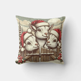 Almofada Caprinos Festivos Vintage