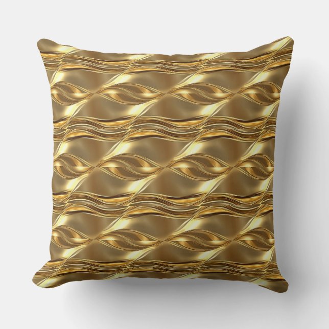 Almofada Captivating gold pattern (Frente)