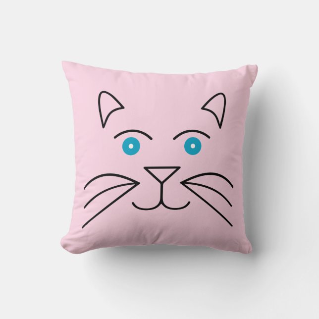 Almofada Cara de gato (Frente)