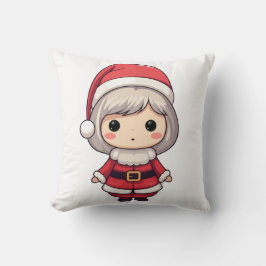 Almofada Caráter de Sra. Claus Chibi Cute