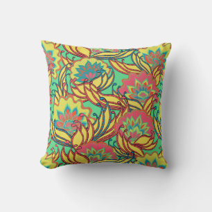 Almofada Caribe Cores Boho Floral