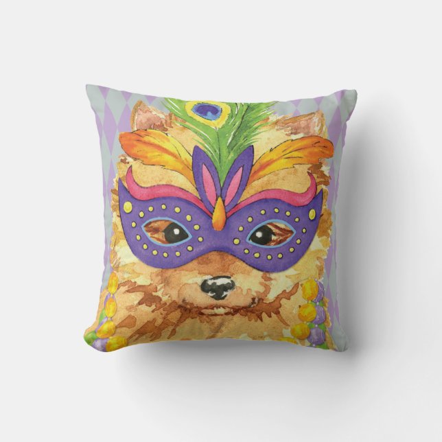 Almofada Carnaval Pomeranian (Frente)