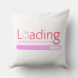 Almofada Carregamento - O sucesso começa com uma etapa