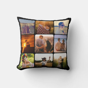 Almofada Carregar o travesseiro decorativo de fotografias