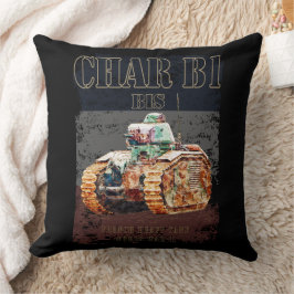 Almofada Carro B1 Bis Tanque pesado francês da Segunda Guer