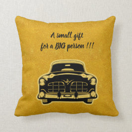 Almofada Carro Dourado Moderno e Elegante de Luxo