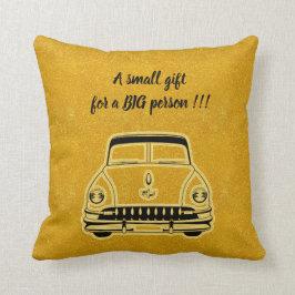 Almofada Carro Dourado Moderno e Elegante de Luxo