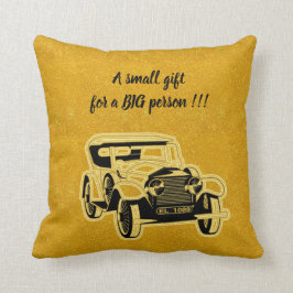 Almofada Carro Dourado Moderno e Elegante de Luxo