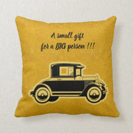 Almofada Carro Dourado Moderno e Elegante de Luxo