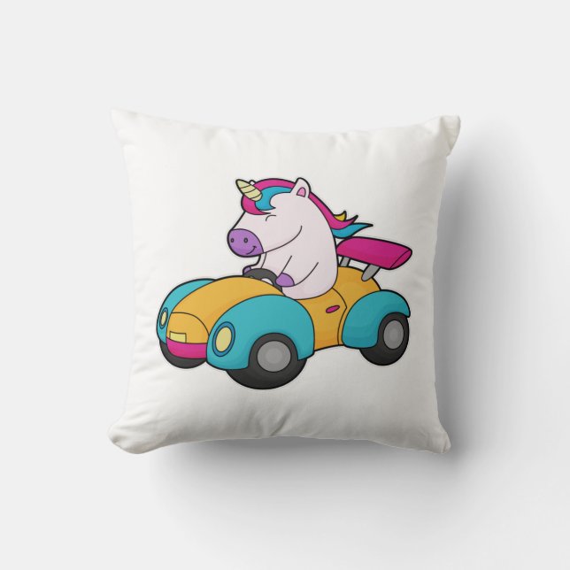Almofada Carro Unicorn (Frente)