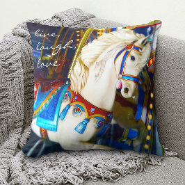 Almofada Carrossel Horse Foto ao Vivo Ria Amor