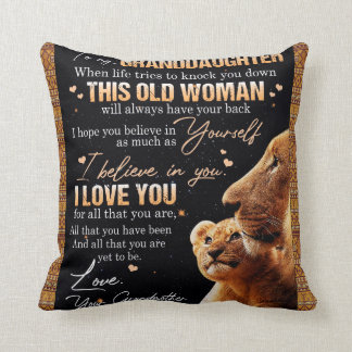 Almofada Carta Personalizada À Minha neta Do Grand